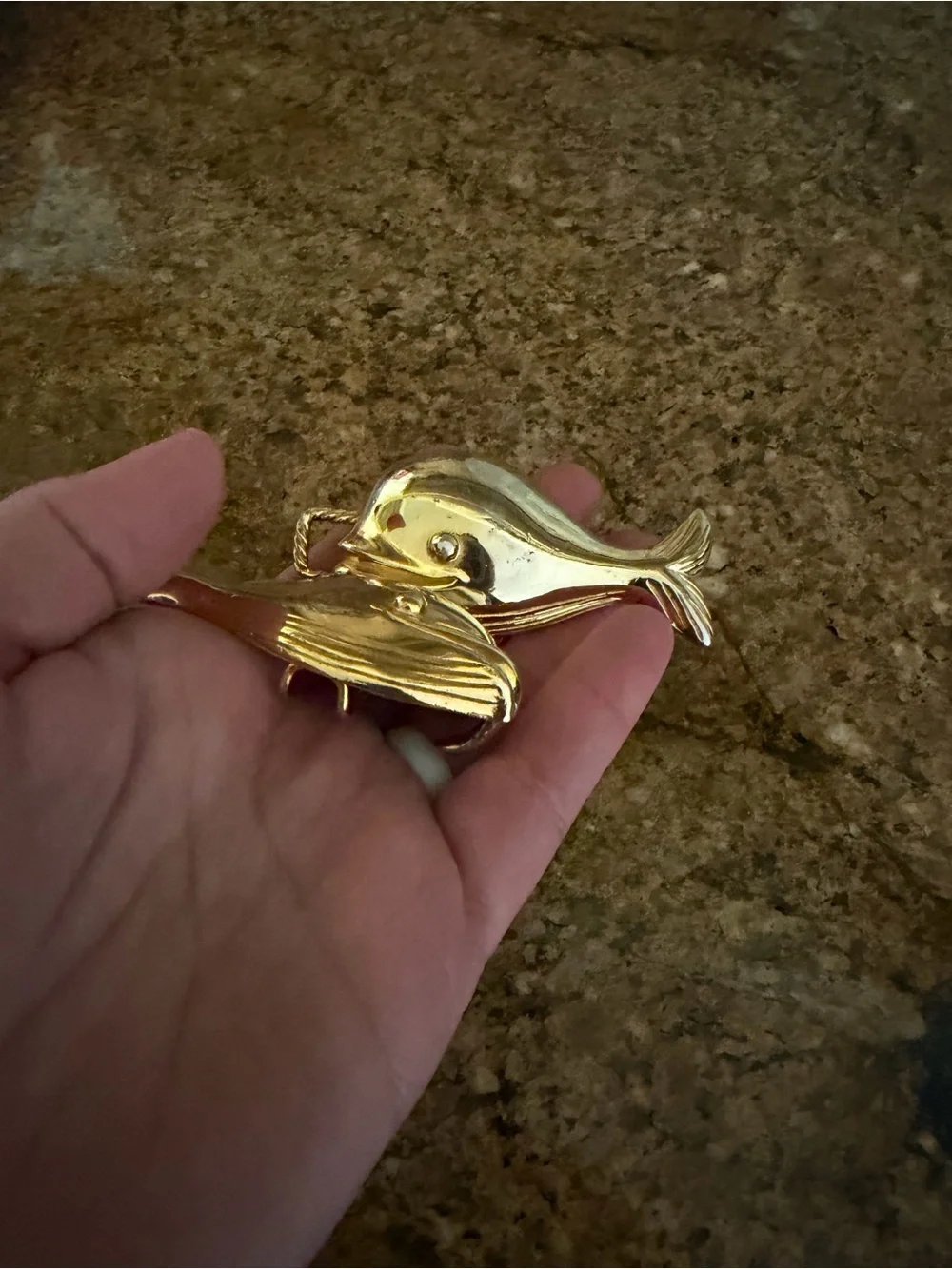 Dotty Smith Whale belt buckle